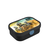 Mepal - Lunchbox Campus - Bento Lunchbox für Kinder - Brotdose mit Bento-Fach & Gabel - Meal Prep Box mit Clip-Verschluss - BPA-frei & Spülmaschinenfest - 750 ml - Star Wars