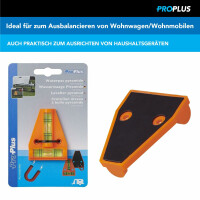 ProPlus 341215 Magnetische Wasserwaage für Wohnwagen, Wohnmobil und Caravan, 28