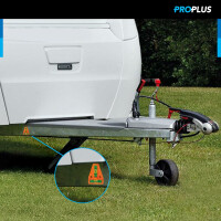 ProPlus 341215 Magnetische Wasserwaage für Wohnwagen, Wohnmobil und Caravan, 28