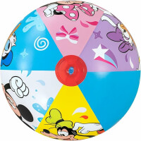 Bestway | Minnie & Mickey Mouse Bade-Set | Wasserball 51 cm + Schwimmring 56 cm | ideal für Strand oder Schwimmbad