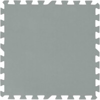 Bestway | Flowclear Pool-Bodenschutzfliesen-Set XL | 18 Stück á 50 x 50 cm | Grau | idealer Schutz für Pool und Rasenfläche
