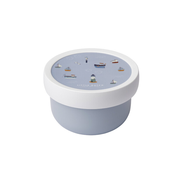 Mepal - Obstbox Campus - Snackbox für Kinder - Spülmaschinen- und mikrowellenfest - BPA-frei - 300 ml - Sailors Bay
