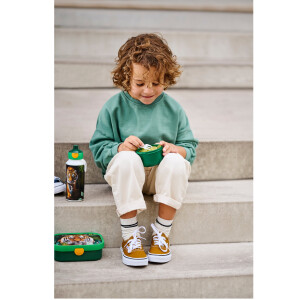 Mepal - Obstbox Campus - Snackbox für Kinder - Spülmaschinen- und mikrowellenfest - BPA-frei - 300 ml - Dino