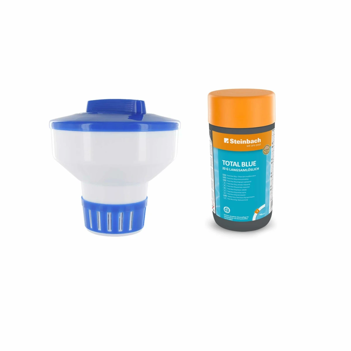 Steinbach | Dosierschwimmer Starter Kit inkl. Total Blue | 1