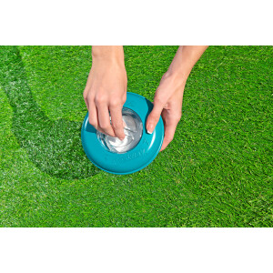 Bestway | Flowclear Dosierschwimmer Blau Weiß | 16 cm Ø | Poolwasser sauber und kristallklar