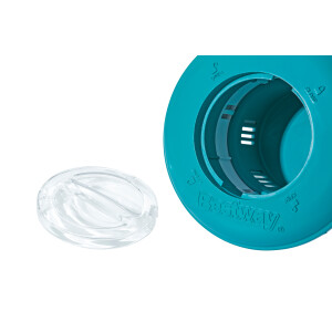 Bestway | Flowclear Dosierschwimmer Blau Weiß | 16 cm Ø | Poolwasser sauber und kristallklar