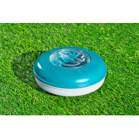 Bestway | Flowclear Dosierschwimmer Blau Weiß | 16 cm Ø | Poolwasser sauber und kristallklar