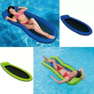 Intex 58836EU Mesh Mat - Aufblasbarer Wasserhängematte - 178 x 94 cm - Farblich Sortiert