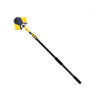 Neustanlo | Eckbesen 2.0 | intuitives Schnellspannsystem | ergonomische Soft-Touch Handgriffe | Länge: 410 cm | ideal zur Pflege von Haus und Garten