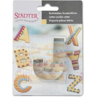 Städter Ausstechform, Edelstahl, Silber, 6,5 cm