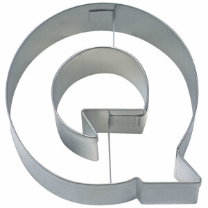 Städter Ausstechform, Edelstahl, Buchstabe "Q"