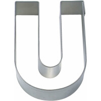 Staedter Ausstechform für Plätzchen, silberfarben, edelstahl, silber, 6,5 cm
