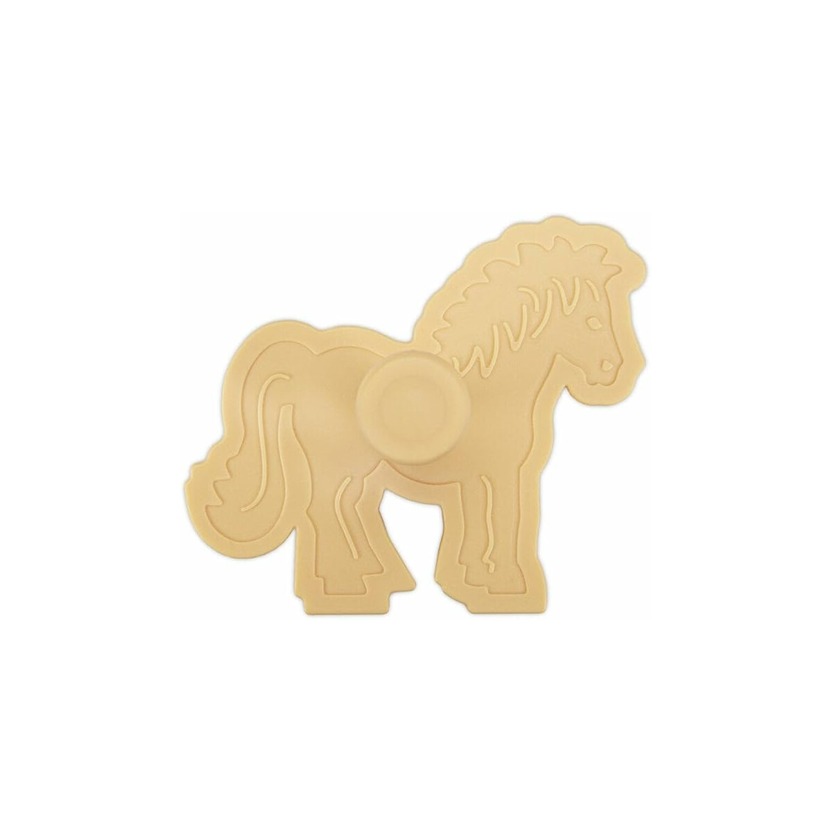 Städter Präge-Ausstecher Pferd 8,0 cm Beige