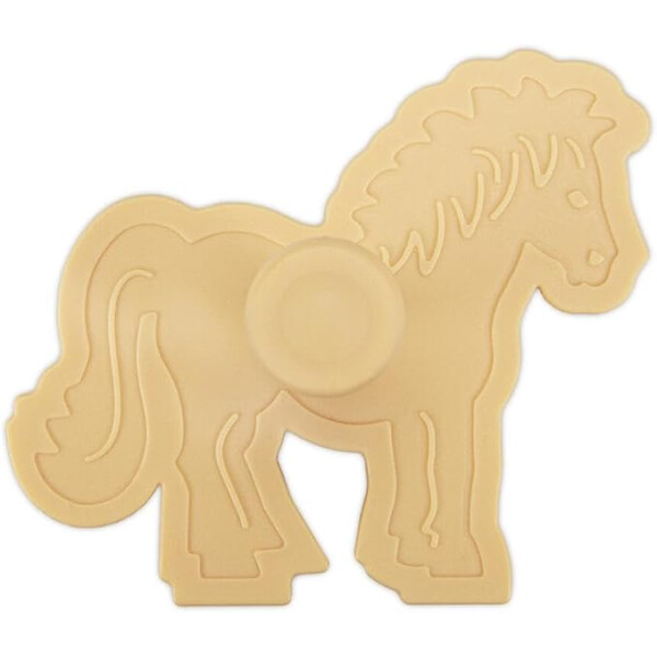 Städter Präge-Ausstecher Pferd 8,0 cm Beige