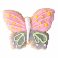 Städter Präge-Ausstecher Schmetterling 6,0 cm Pink