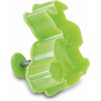 Städter Ausstechform, Plastik, grün, Hase ca. 6cm