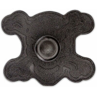 Städter 171886 Totenkopf Ausstecher, Kunststoff, Schwarz, 7,5cm