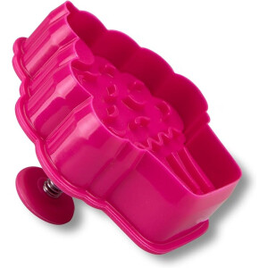 Städter Präge-Ausstecher Muffin 6 cm Pink