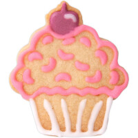 Städter Präge-Ausstecher Muffin 6 cm Pink