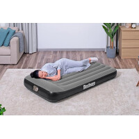 Bestway TriTech Luftbett Aerolux mit integrierter Elektropumpe Single XL/Lo 188 x 99 x 30 cm