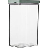 Mepal Vorratsdosen mit Deckel - Vorratsbehälter Luftdicht & Stapelbar - Küchenaufbewahrung & Organisation - Spülmaschinenfest - 2000 ml - Nordic sage