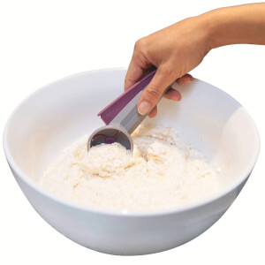 Neustanlo | Makronenformer | 5 cm Ø | inkl. Glutenfreie Backoblaten 50 mm | praktische Anwendung | ideal für gleichmäßige Plätzchen und Makronen