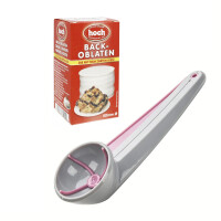 Neustanlo | Makronenformer | 5 cm Ø | inkl. Glutenfreie Backoblaten 50 mm | praktische Anwendung | ideal für gleichmäßige Plätzchen und Makronen