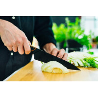 Fiskars Kochmessser, Modernes Design, Gesamtlänge: 31 cm, Qualitätsstahl/Kunststoff, Edge, 1003094