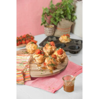 Original Kaiser Inspiration Brötchen Backform perforiert 28 x 19 cm, Backform für 6 Brötchen, antihaftbeschichtet, sauerteigbeständig