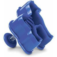 Städter Ausstechform, Plastik, blau, 30 x 30 x 6 cm