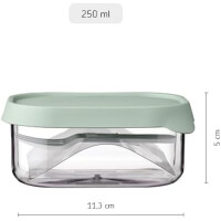 Mepal | Obstbox Take a Break | kompakte Obstbox für unterwegs | inklusive kleiner Obstgabel | ideal für frisches Obst | passt in Take a Break Lunchbox | 250 ml | Nordic Denim         ,         "annotations": []