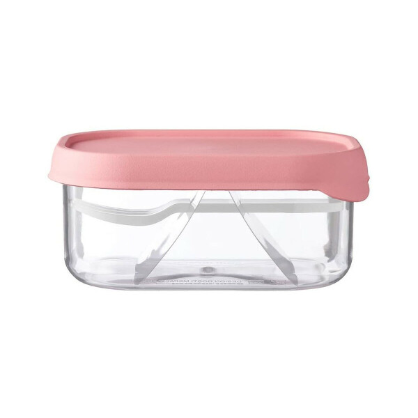 Mepal - Obstbox Take a Break - Obstbox zum Mitnehmen für frisches Obst - Box mit kleiner Obstgabel - Passt perfekt in die Take a Break Lunchbox - 250 ml - Nordic Pink