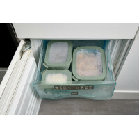 Mepal - Multi Bowl Cirqula Rectangular - Vorratsdose mit Deckel - Geeignet als Luftdichte Aufbewahrungsbox für den Kühlschrank, Mikrowellengeschirr & als Frischhaltedosen - 500 ml - Nordic Black