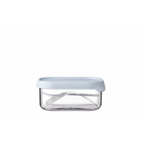 Mepal - Obstbox Take a Break - Obstbox zum Mitnehmen für frisches Obst - Box mit kleiner Obstgabel - Passt perfekt in die Take a Break Lunchbox - 250 ml - Nordic Blue