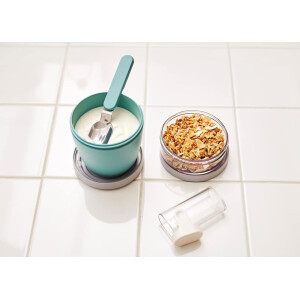 Mepal | Ersatz Kombideckel | Grau | passend für Lunchpot Mini | inklusive Dichtungsring | ideale Ergänzung zu deinem Lunchpot Mini