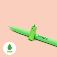 LEGAMI - löschbarer Gelschreiber, Dino, grüne Tinte, 1 stück (1er Pack)