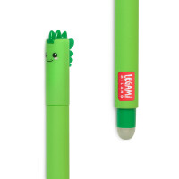 LEGAMI - löschbarer Gelschreiber, Dino, grüne Tinte, 1 stück (1er Pack)