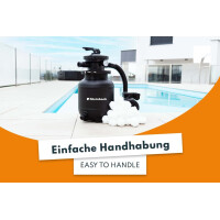 Steinbach | Filter Balls | 700 g | Reinigende Filterbälle für Pools | Kompatibel mit allen handelsüblichen Sandfilteranlagen | inkl. Filternetz