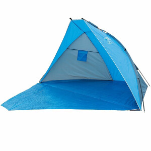 EXPLORER UV Schutz 80+ Strandmuschel 270/120x240x120 cm Strandzelt Sichtschutz
