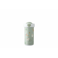 Mepal - Verschlussbecher Campus - Trinkbecher Little Dutch - Auslaufsicherer Wasserflasche für Kinder - Wiederverwendbarer Becher - BPA-frei & Spülmaschinenfest - 300 ml - Little Farm