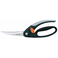 Fiskars Geflügelschere, Gesamtlänge: 25 cm, Qualitätsstahl/Kunststoff, Functional Form, 1003033