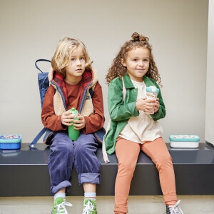 Mepal - Lunch-Set Campus - Lunch-Set für Kinder mit Verschlussbecher & Lunch Box - Lunch-Set für die Schule oder Unterwegs - Spülmaschinenfest & BPA-frei - 300 ml + 750 ml - Spiderman