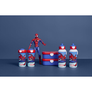 Mepal - Lunch-Set Campus - Lunch-Set für Kinder mit Verschlussbecher & Lunch Box - Lunch-Set für die Schule oder Unterwegs - Spülmaschinenfest & BPA-frei - 300 ml + 750 ml - Spiderman