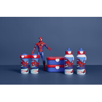 Mepal - Lunch-Set Campus - Lunch-Set für Kinder mit Verschlussbecher & Lunch Box - Lunch-Set für die Schule oder Unterwegs - Spülmaschinenfest & BPA-frei - 300 ml + 750 ml - Spiderman
