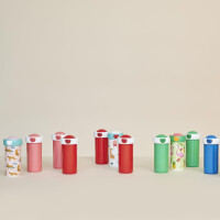 Mepal - Verschlussbecher Campus - Trinkbecher - Auslaufsicherer Wasserflasche für Kinder - Wiederverwendbarer Becher - BPA-frei & Spülmaschinenfest - 300 ml - Wild Horse