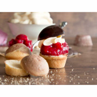 Städter We Love Baking Backform Muffin - Mini, Metall, Silber, 35 x 27 cm