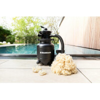 Steinbach | Filter Wool Flakes | 1400 g | ersetzt 50 kg Filtersand | 100% Schurwolle | Kompatibel mit Allen handelsüblichen Sandfilteranlagen | Salzwasser geeignet