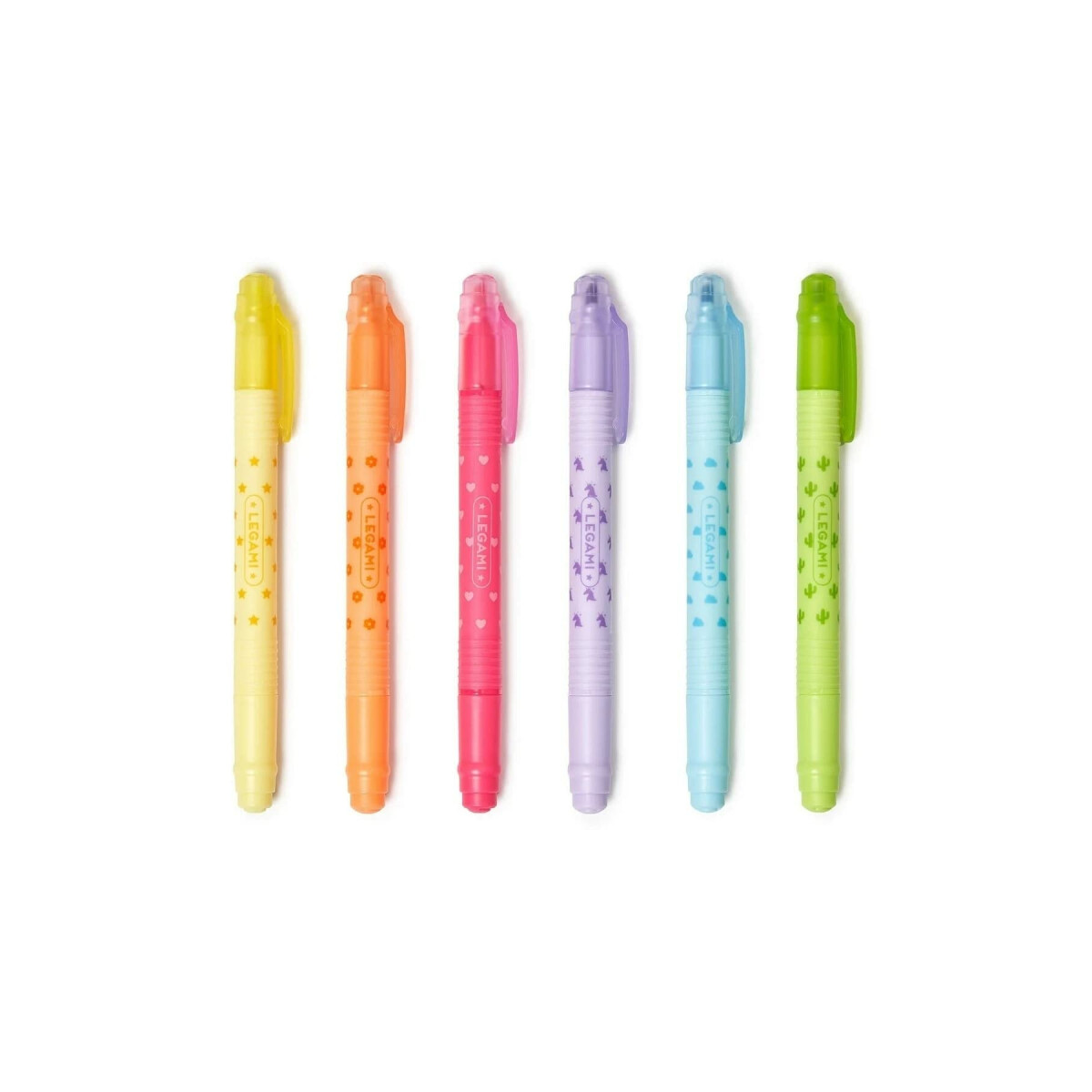 Legami - Set mit 6 radierbaren Textmarke box
