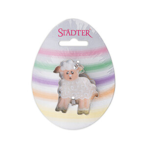 Städter - Premium Ausstechform - Lämmchen 6 cm - Einzigartiger Ausstecher - Perfekt für Kreative Backkreationen für Ostern