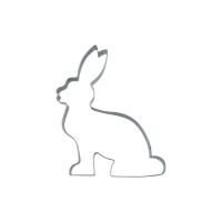 Städter - Premium Ausstechform - Hase sitzend 6 cm - Einzigartiger Ausstecher - Perfekt für Kreative Backkreationen für Ostern